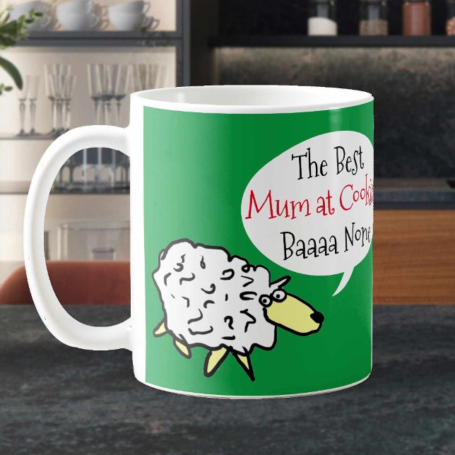 Bästa Morsa på Cooking. Roligt Kaffemugg (Skapare uppladdad)