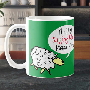 Bästa Morsa på Singing. Morsa Enjoys sjunger. Roli Kaffemugg