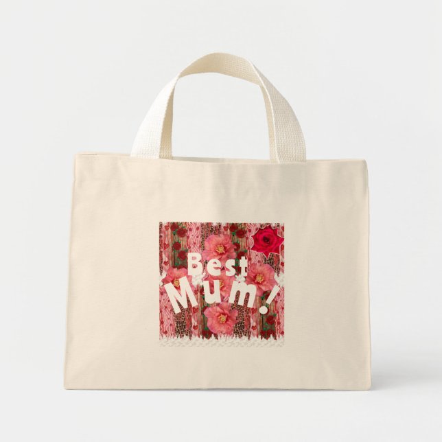Bästa Morsa! Tote Bag Mini Tygkasse (Framsidan)