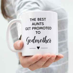Bästa Moster att få befordrad till Godmoder Frieri Kaffemugg