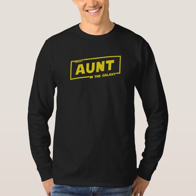 Bästa Moster i Galaxy T Shirt (Framsida)
