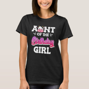 Bästa moster i världsflickans födelsedag moster 1 t shirt