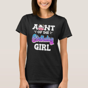 Bästa moster i världsflickans födelsedag moster 4 t shirt