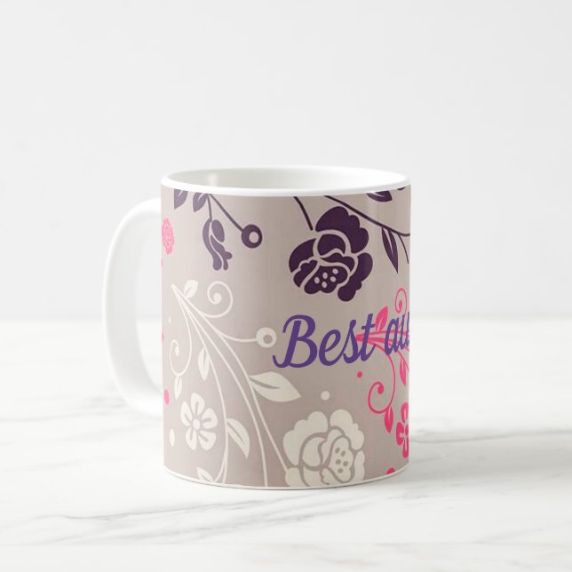 Bästa moster kaffemugg (Framsida vänster)