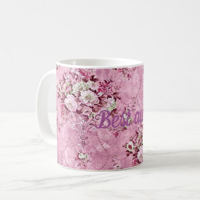 Bästa moster kaffemugg (Framsida vänster)