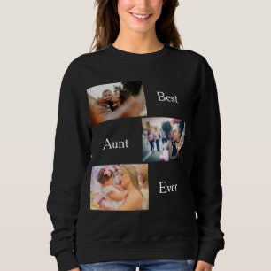 Bästa Moster någonsin Anpassningsbar 3 Photo kärle T Shirt