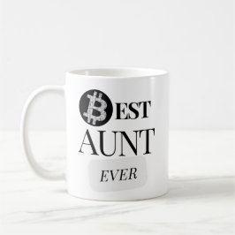Bästa Moster någonsin Bitcoin Crypto Cryptocurrenc Kaffemugg