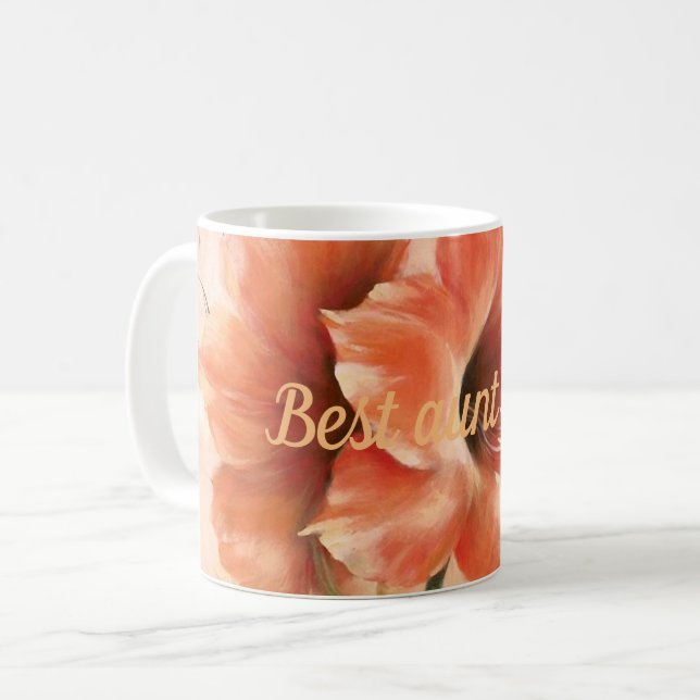 Bästa moster någonsin kaffemugg (Framsida vänster)