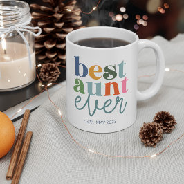 Bästa Moster någonsin Moster att vara Kaffemugg