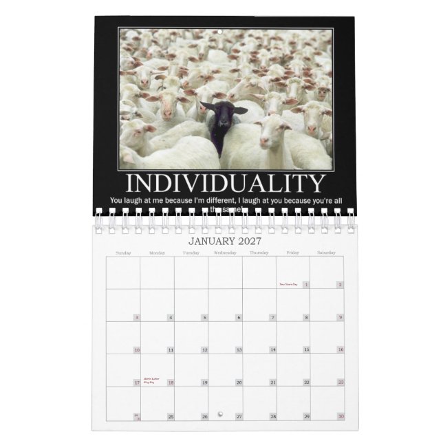 Bästa motiverade kalendern någonsin 2020 kalender (Jan 2027)
