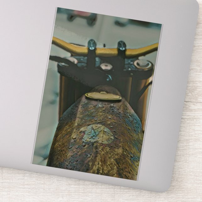 Bästa motorcykelpresentationer klistermärken (Detalj)