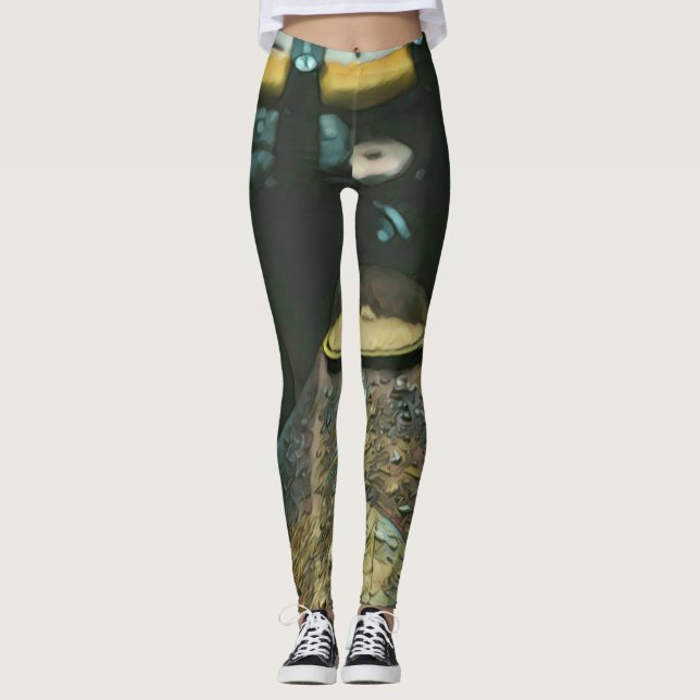 Bästa motorcykelpresentationer leggings (Framsida)