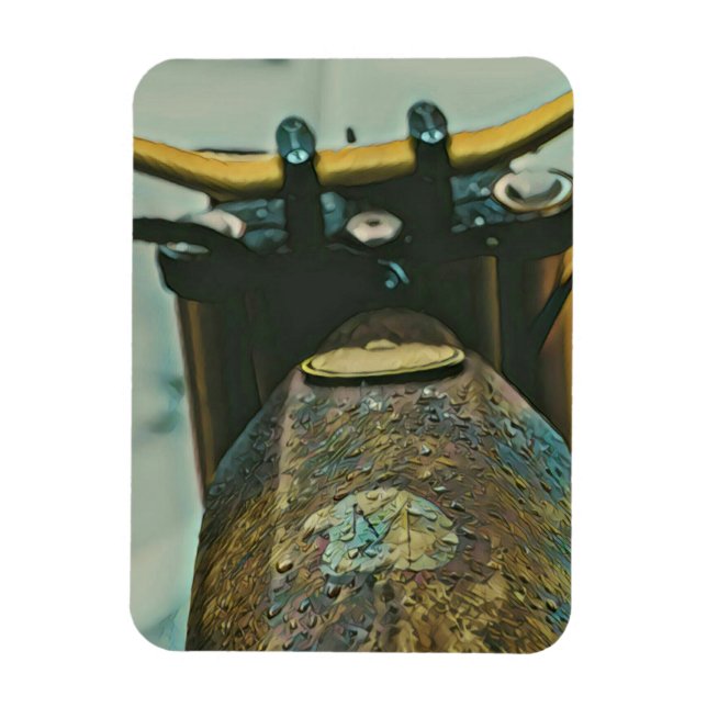 Bästa motorcykelpresentationer magnet (Vertikal)