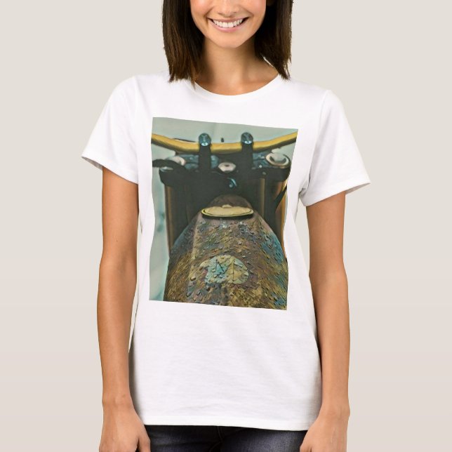 Bästa motorcykelpresentationer t shirt (Framsida)