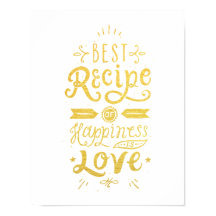 Bästa mottagning av Happiness White och Faux Gold