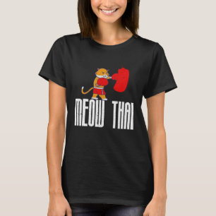 Bästa Muay Thai-krigare Säger Katters Jam Thai-mem T Shirt