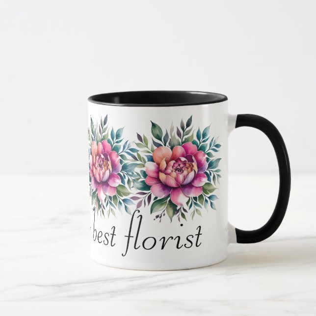 Bästa Mugg för bästa florist (Höger)
