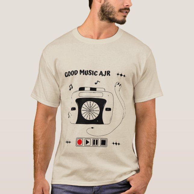BÄSTA MUSIK MED AJR T SHIRT (Framsida)