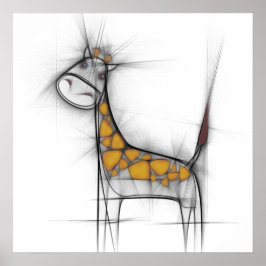 Bästa någonsin giraffe-poster poster