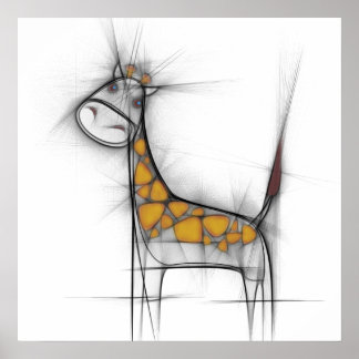 Bästa någonsin giraffe-poster poster