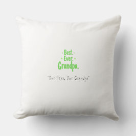 Bästa någonsin Grandpa Pillow - Heartfilt Gift åt Kudde