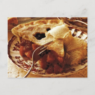 Bästa någonsin Mincemeat Peach Paj Recipe Vykort
