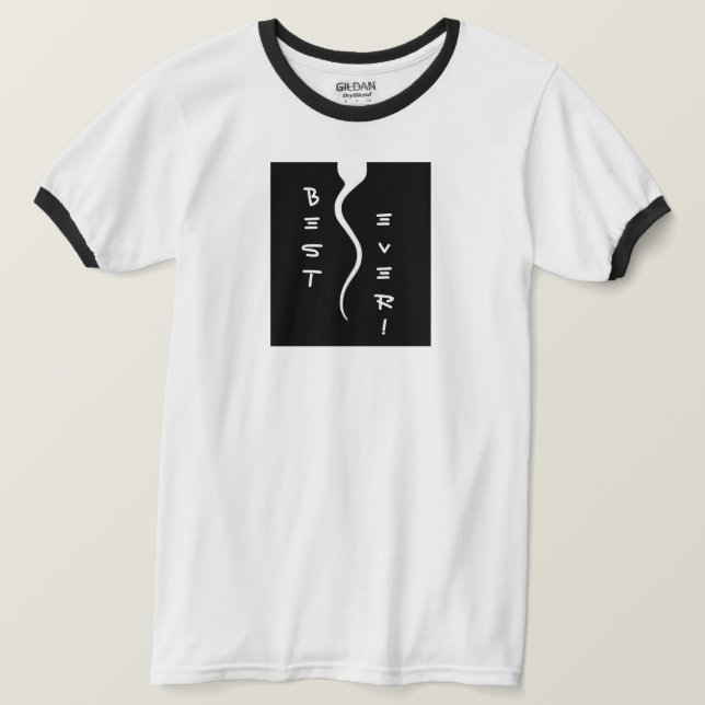 Bästa någonsin! tee shirt (Design framsida)