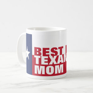 Bästa någonsin TEXAN MAMMA Kaffemugg