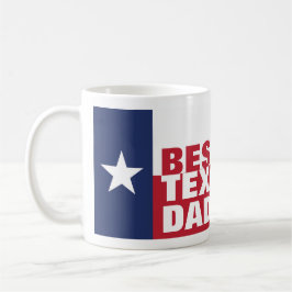 Bästa någonsin TEXAN PAPPA-kaffe Mugg