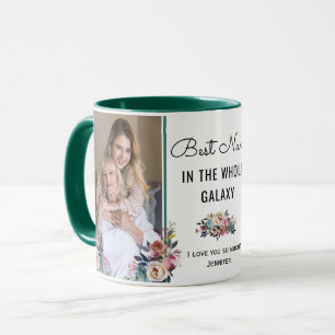 Bästa Nana i Hela Galaxen Mormor Farmor Present Fo Mugg