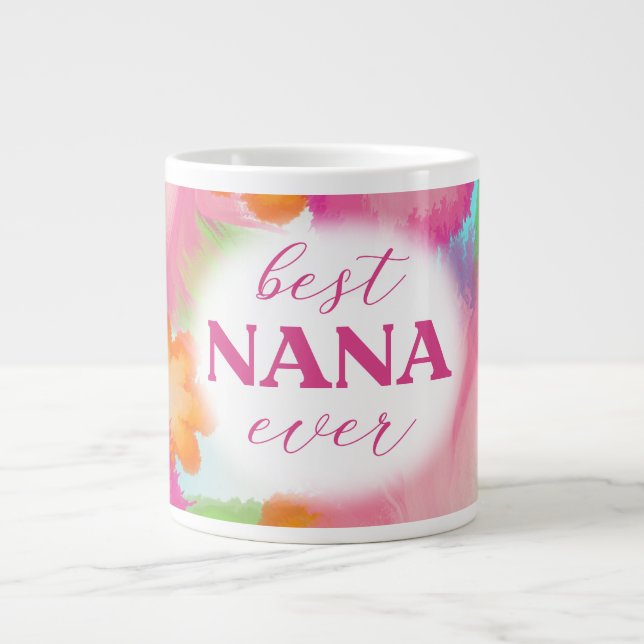 Bästa Nana någonsin-design-25972 Jumbo Mugg (Framsidan)