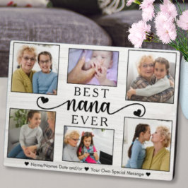 Bästa Nana någonsin Heart Photo Collage Keepsaké