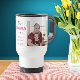 Bästa Nana någonsin Kärlek dig 2-foto Resemugg