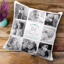 Bästa Nana någonsin Modern Script 8 Photo Collage 