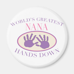 Bästa Nana T-shirt Magnet