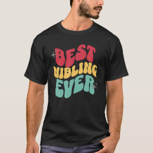 Bästa Nbling någonsin Kön Neutral Nephew Niece Ret T Shirt