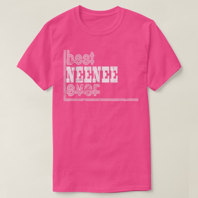 Bästa NeeNee någonsin T Grandmor T NeeNee  T Shirt (Design framsida)