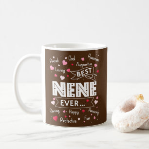 Bästa Nene nånsin funny Första gången Grandma Mamm Kaffemugg