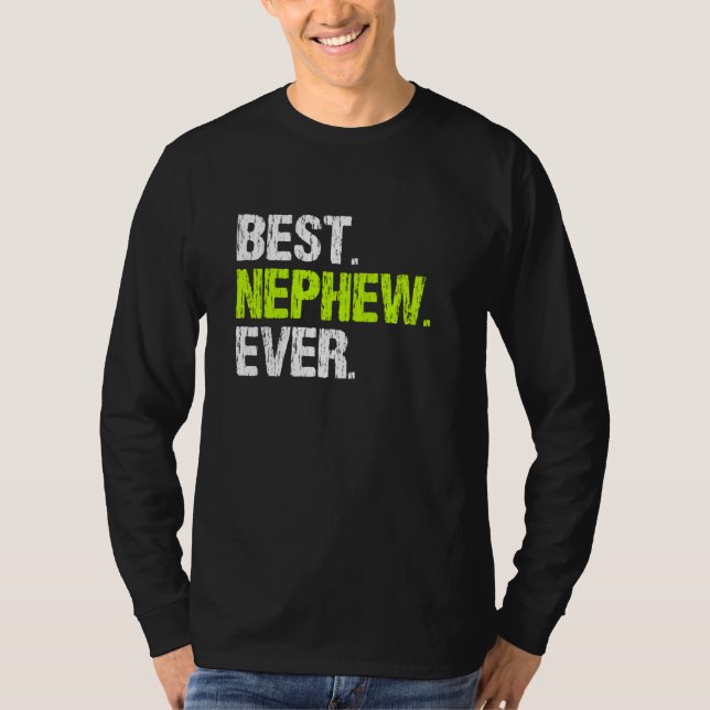 Bästa Nephew någonsin Coola-funny Pullover T Shirt (Framsida)