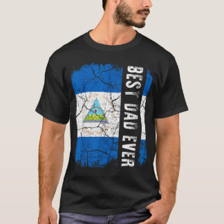 Bästa nicaraguanska pappa någonsin Nicaragua Pappa T Shirt