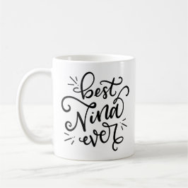 Bästa Nina någonsin, handskriven Kaffemugg