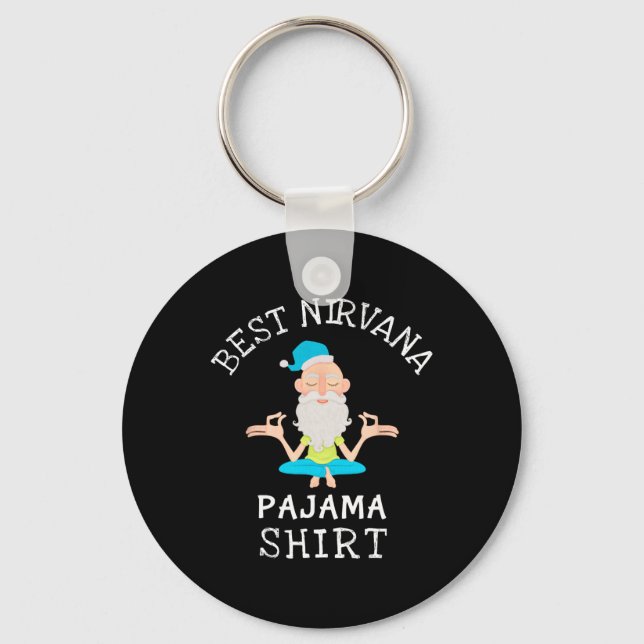 Bästa Nirvana Pyjamas För Yoga Och Avslappning  Nyckelring (Framsida)