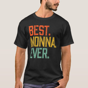 Bästa Nonna-dagen någonsin Vintage Mor S-dagen T Shirt