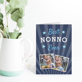 Bästa Nonno någonsin | Fars dagars foto Kort