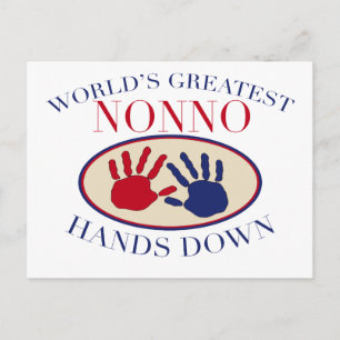 Bästa Nonno utan konkurrens Vykort