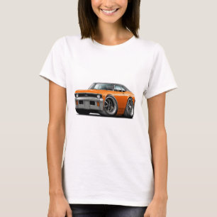 Bästa NovaOrange-Svart 1971-72 Tee Shirt