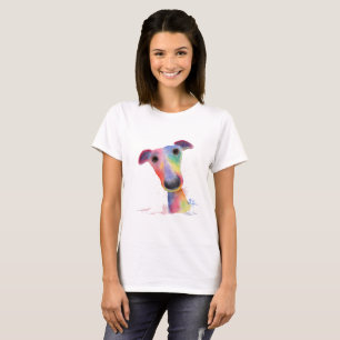 Bästa nyfiken T-tröja "för HÄRVA" för hundWhi T-shirt