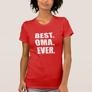 Bästa Oma-tysk mormor Tee