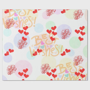 Bästa omformning av Önskemål Pappert - Hearts & Pa Presentpapper