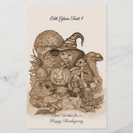 Bästa Önskemål för ett Happy thanksgiving Flygblad